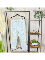 Handle My Own Distressed Jeans