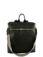 Angelle Smooth Zipper Backpack