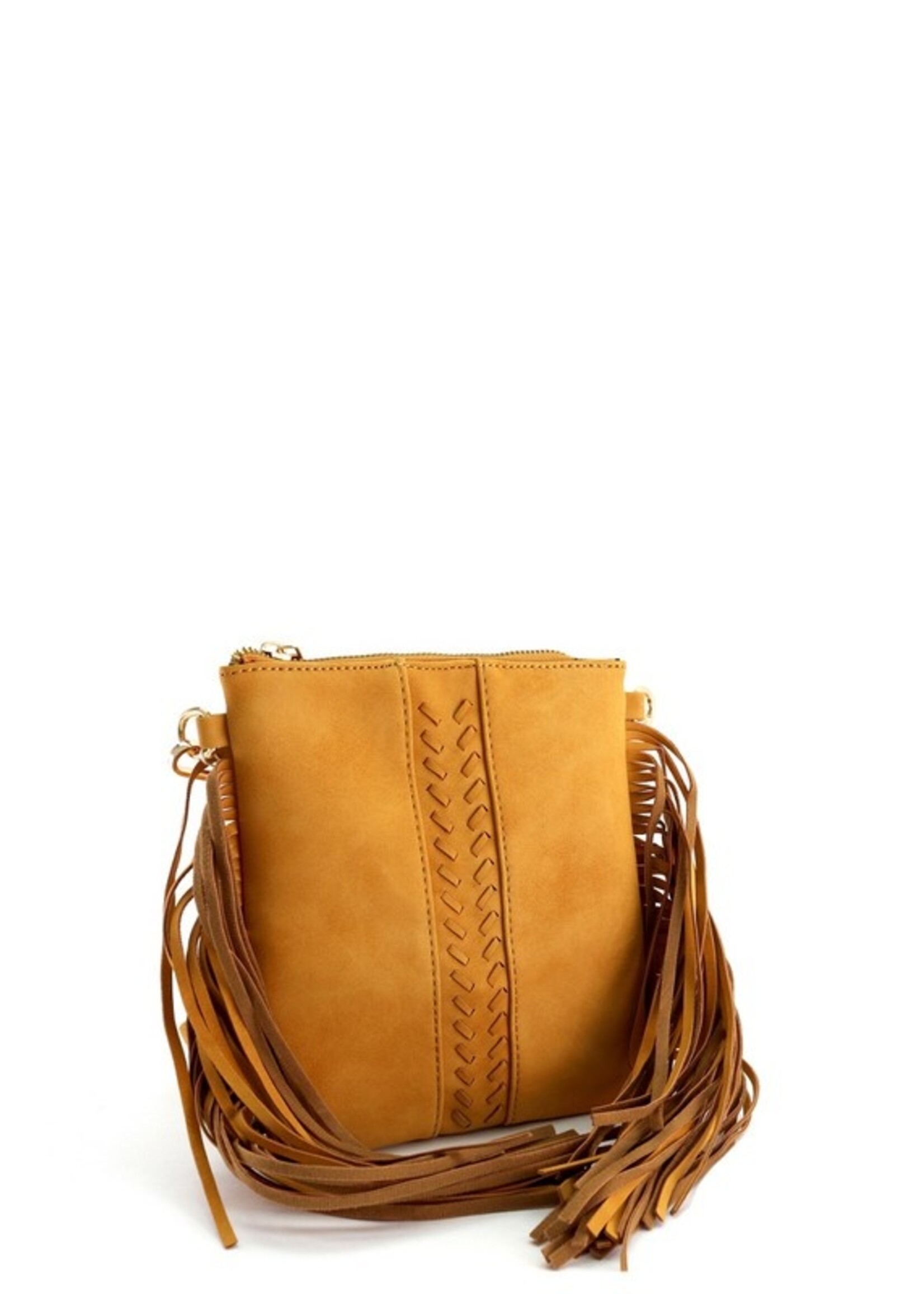 Savannah Side Fringe Small Crossbody