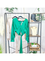 Getting Heated Open Back Top