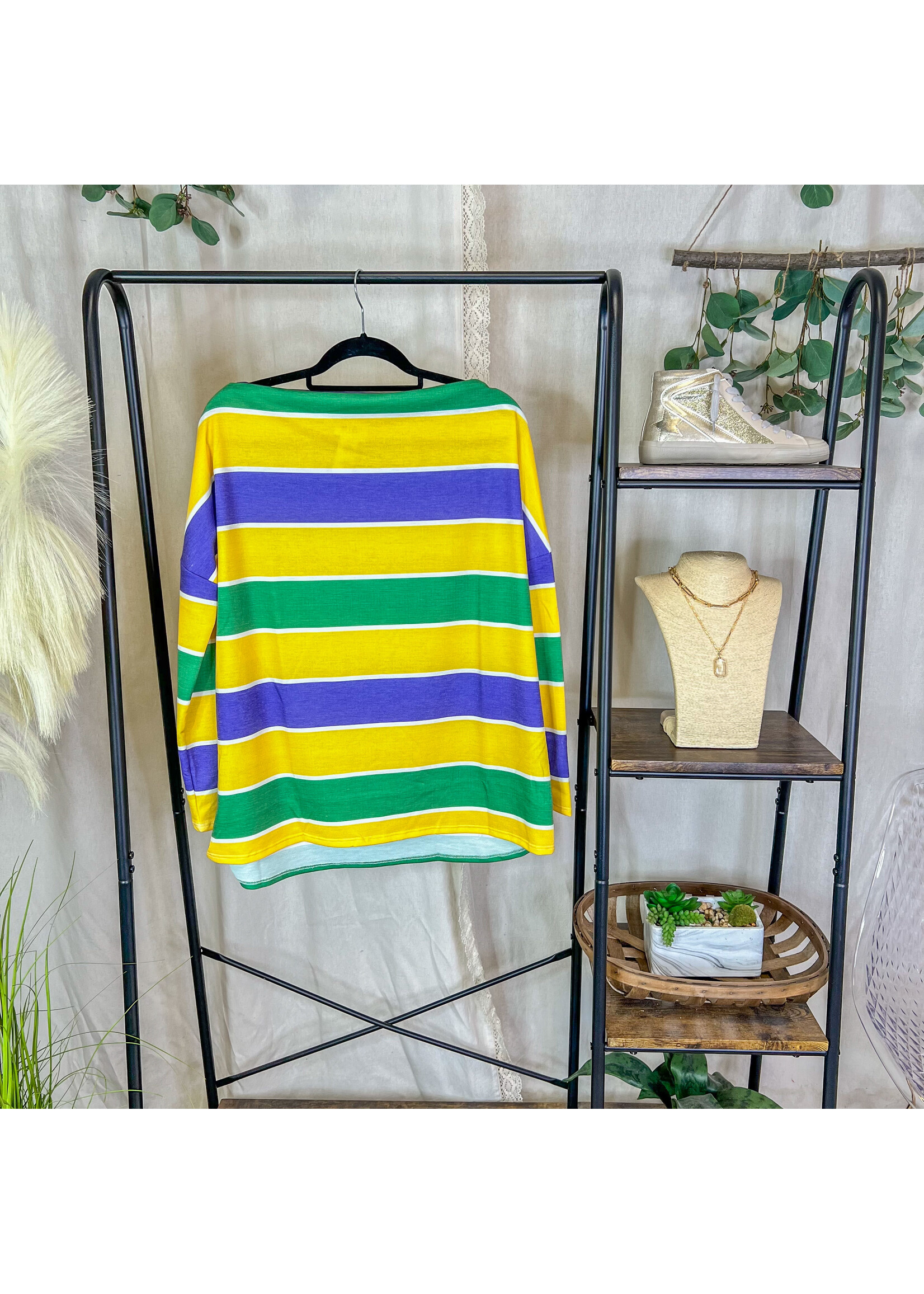 Pardi Gras LS Top