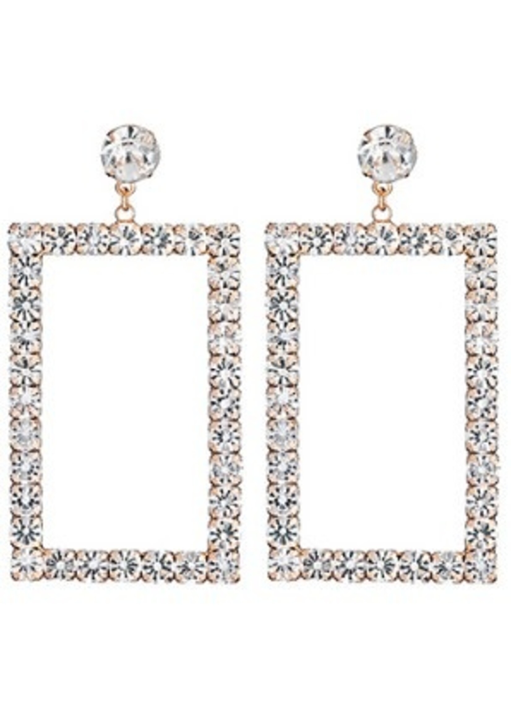 Rectangle Stone EAR