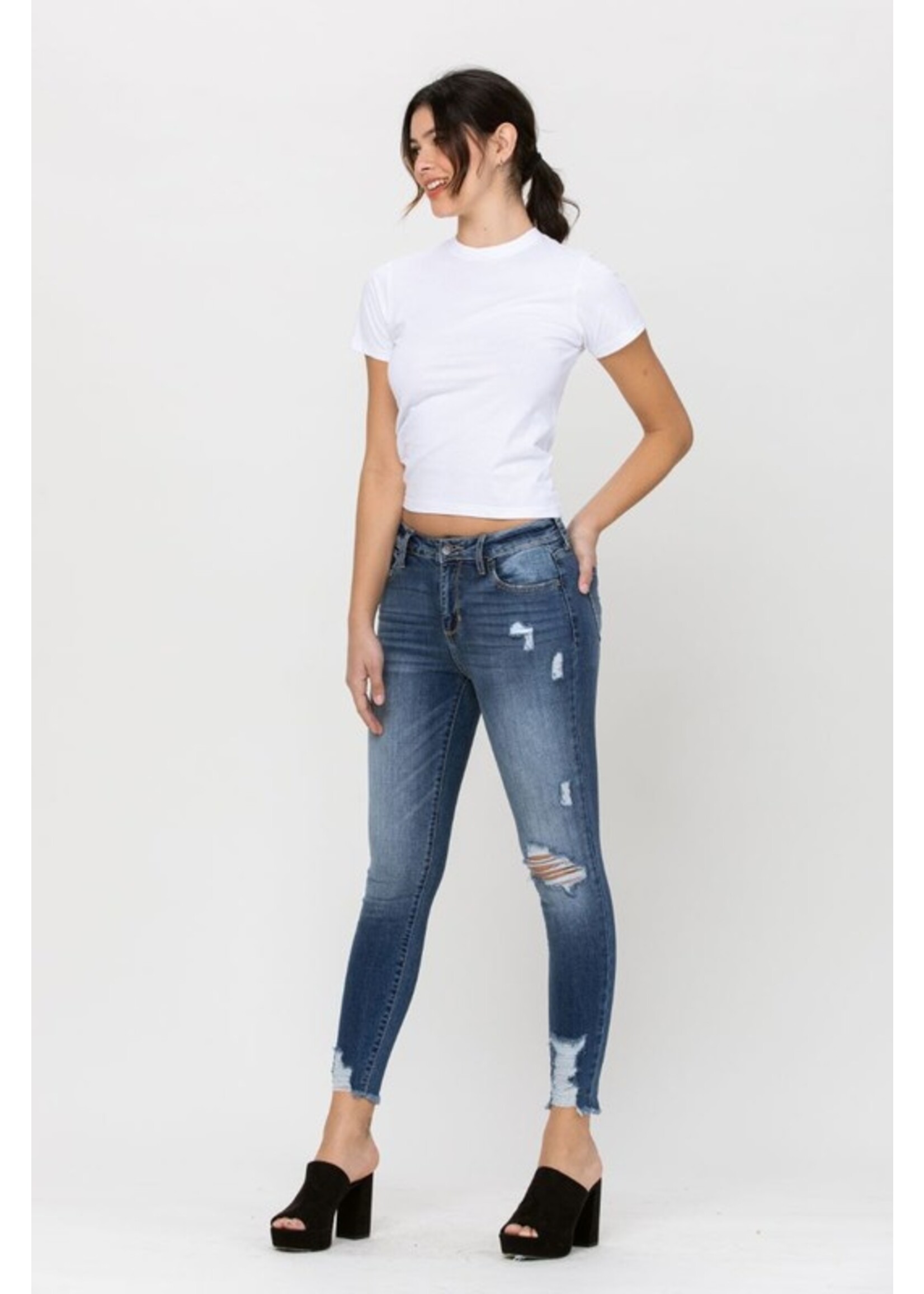 Totally Taylor Frayed Skinnies