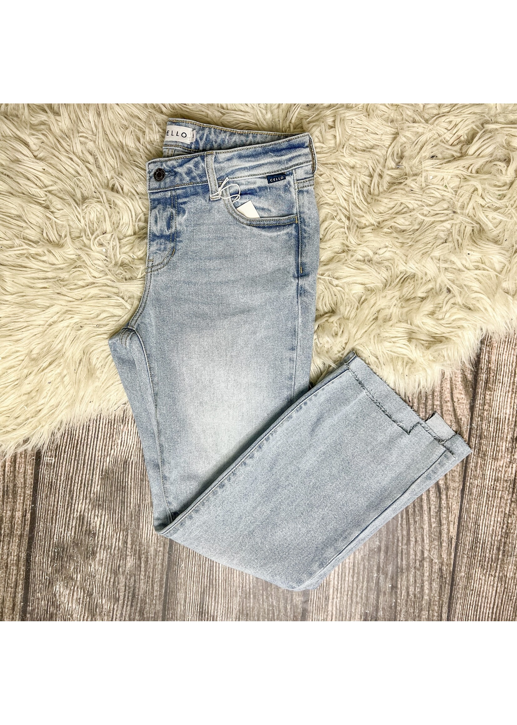 Mid Rise Crop Flare