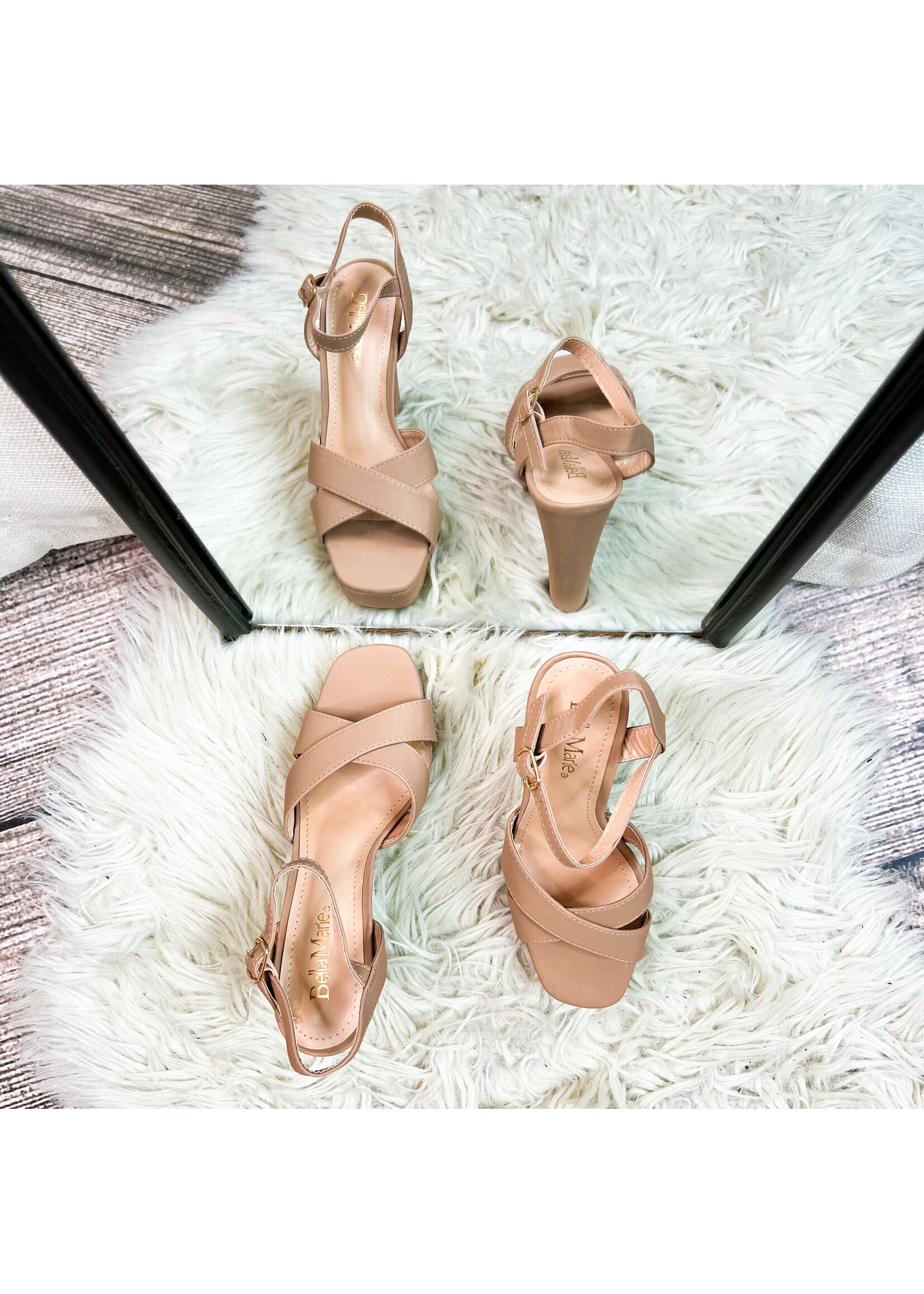 Bobbi CrissCross Platform Heel