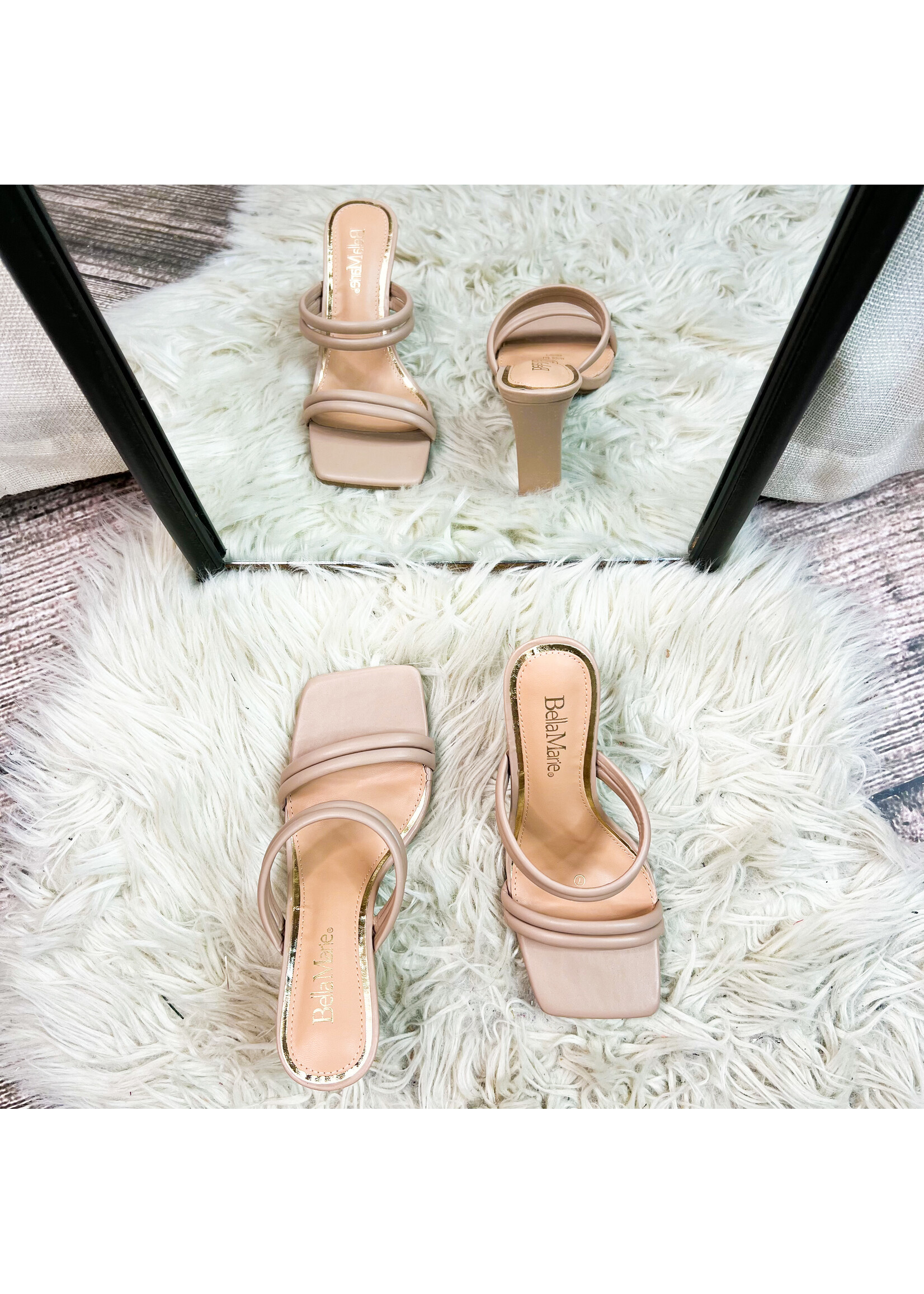 Soho Double Strap Heel