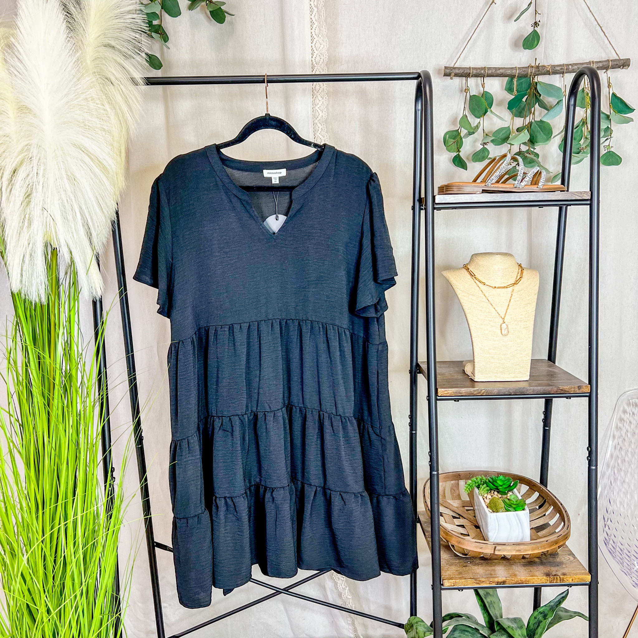 Ready And Waiting Dress The Cherry Lane Boutique