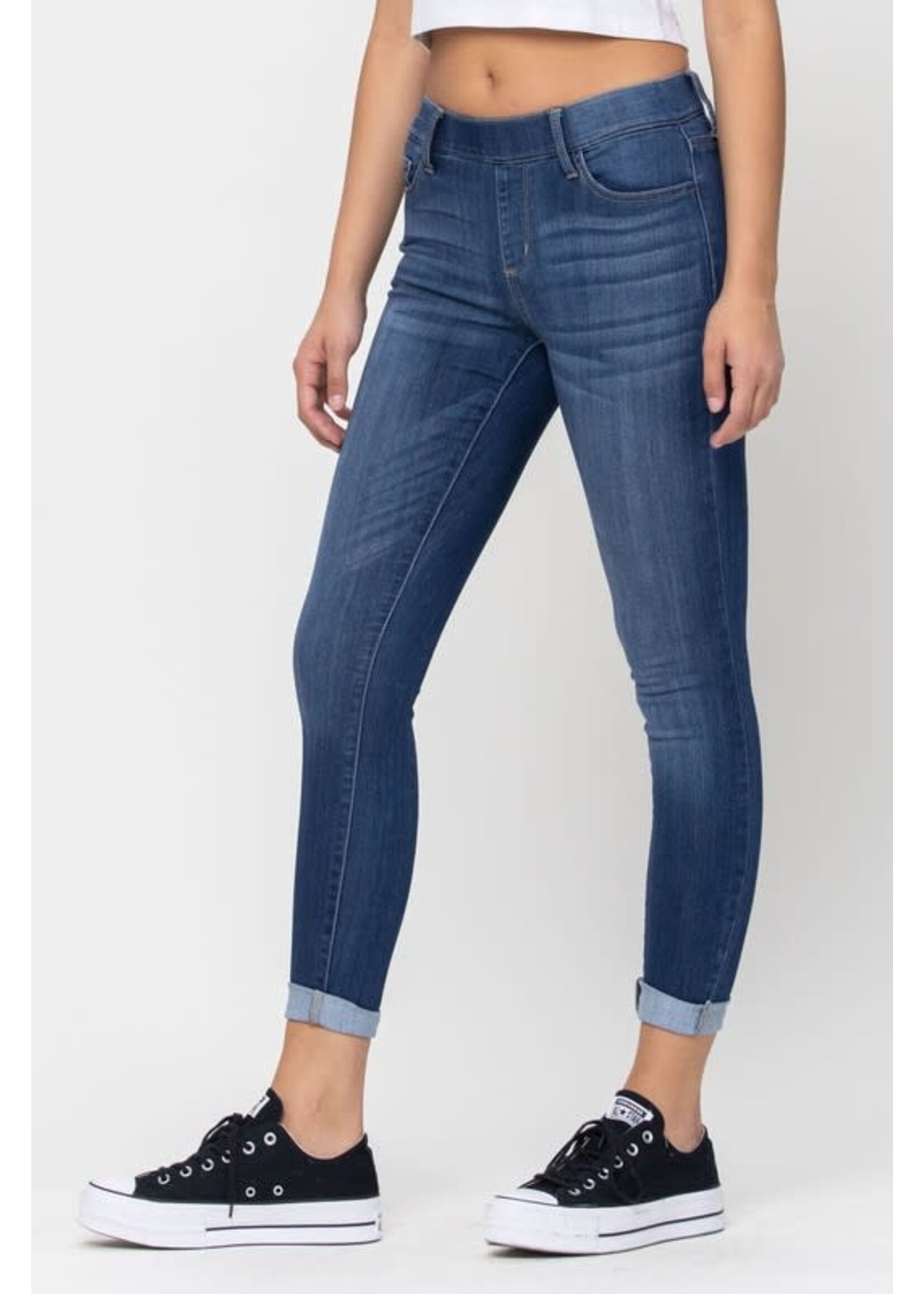 According To Plan Cropped Skinnies