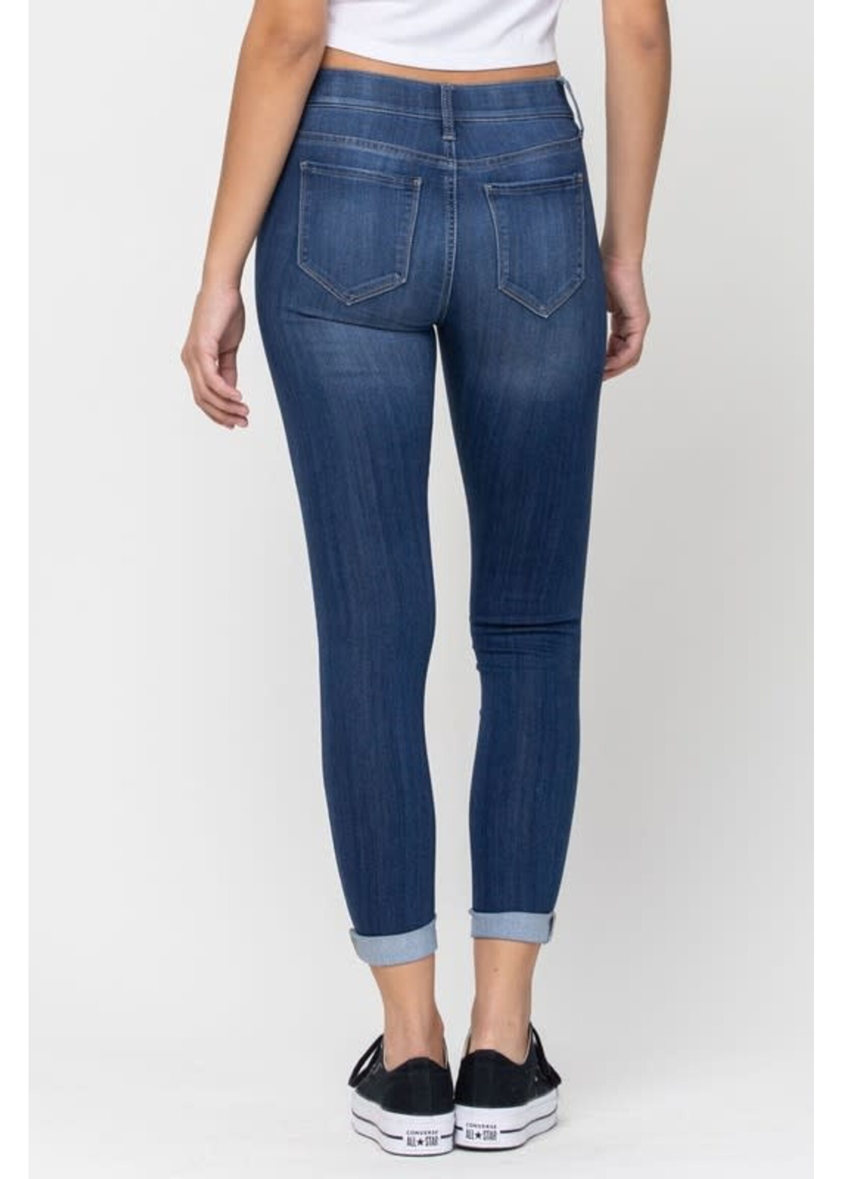 According To Plan Cropped Skinnies