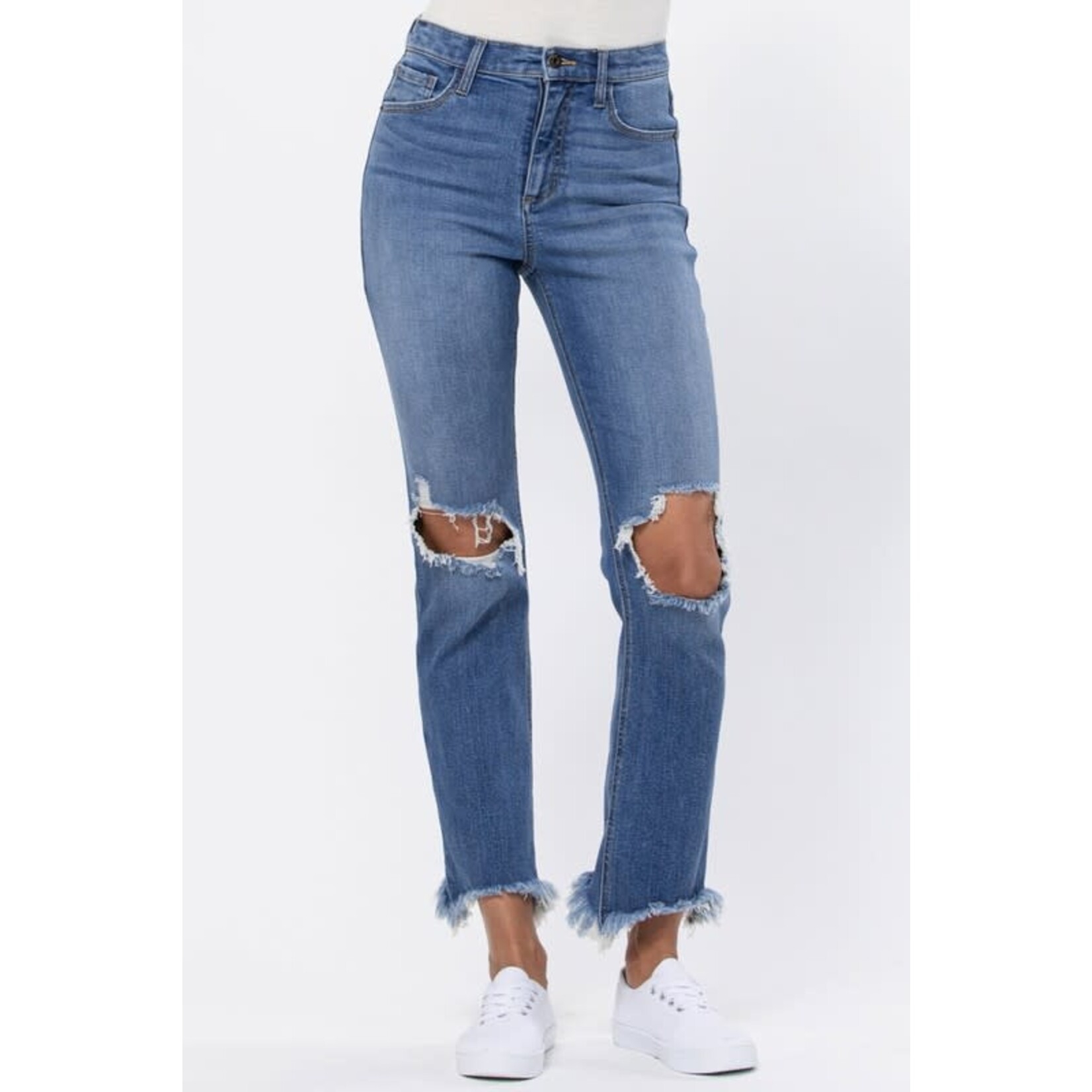 Keep My Composure Mom Jeans - The Cherry Lane Boutique