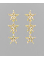 Metal Star Drop EAR