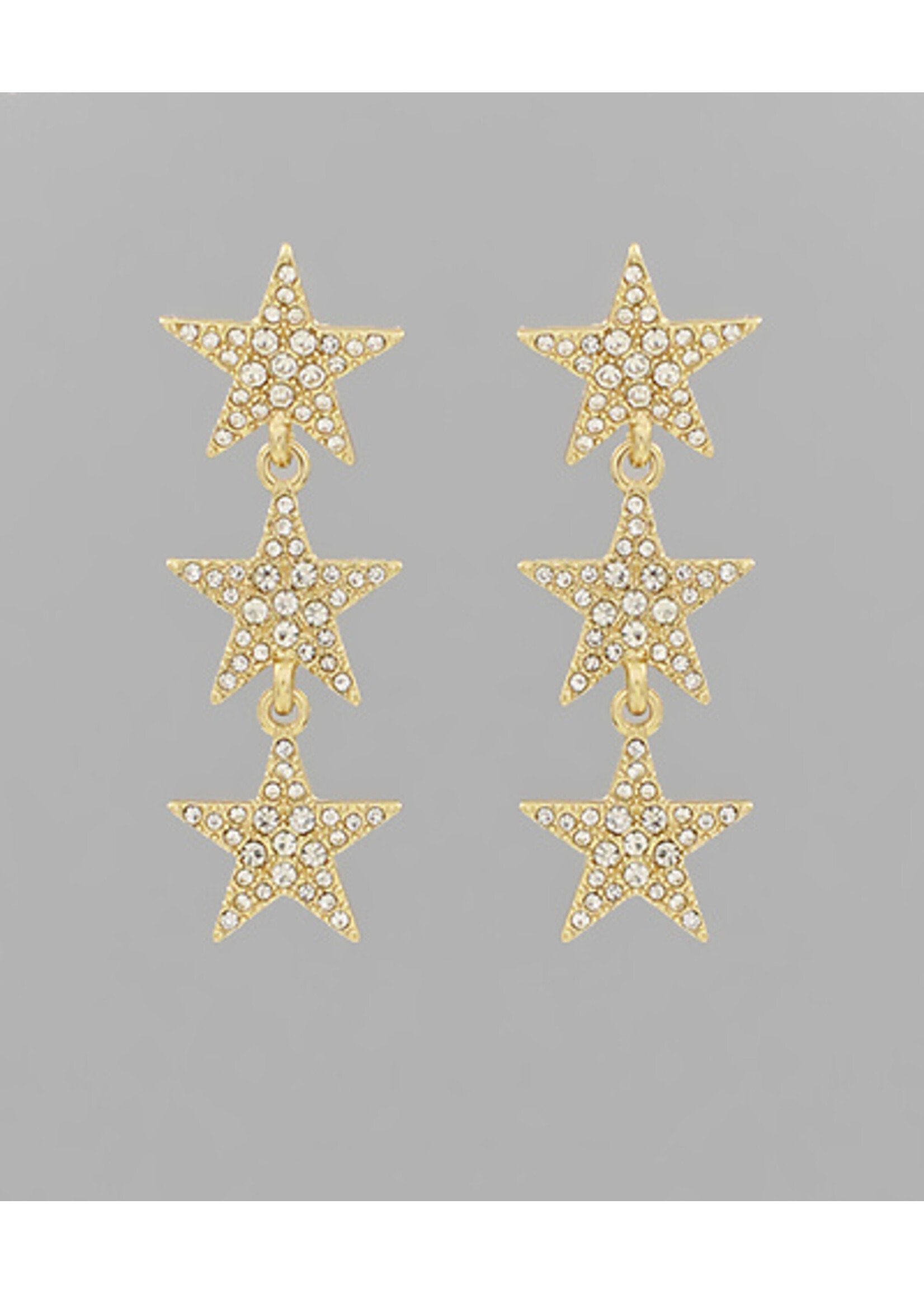 Metal Star Drop EAR