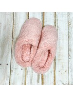 Fuzzy Pink Slippers