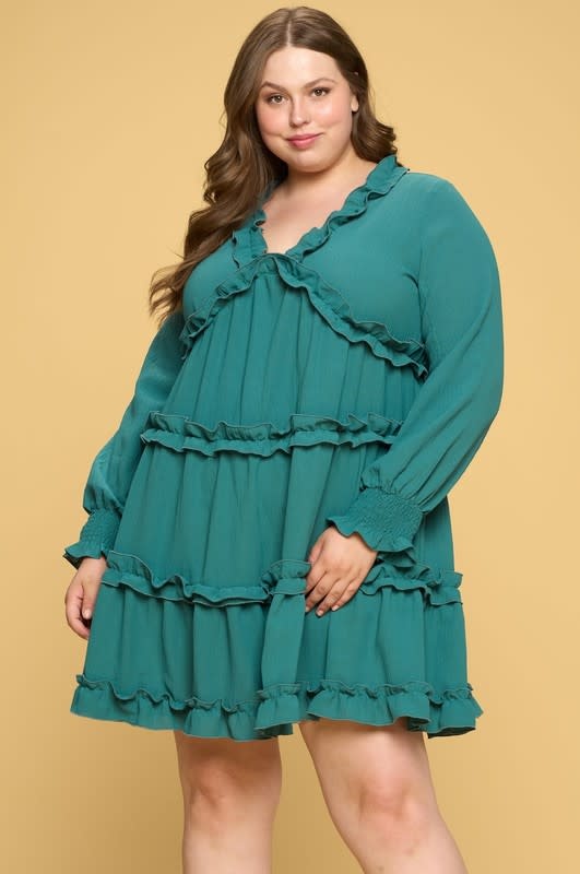 Curvy Something To Say Dress The Cherry Lane Boutique