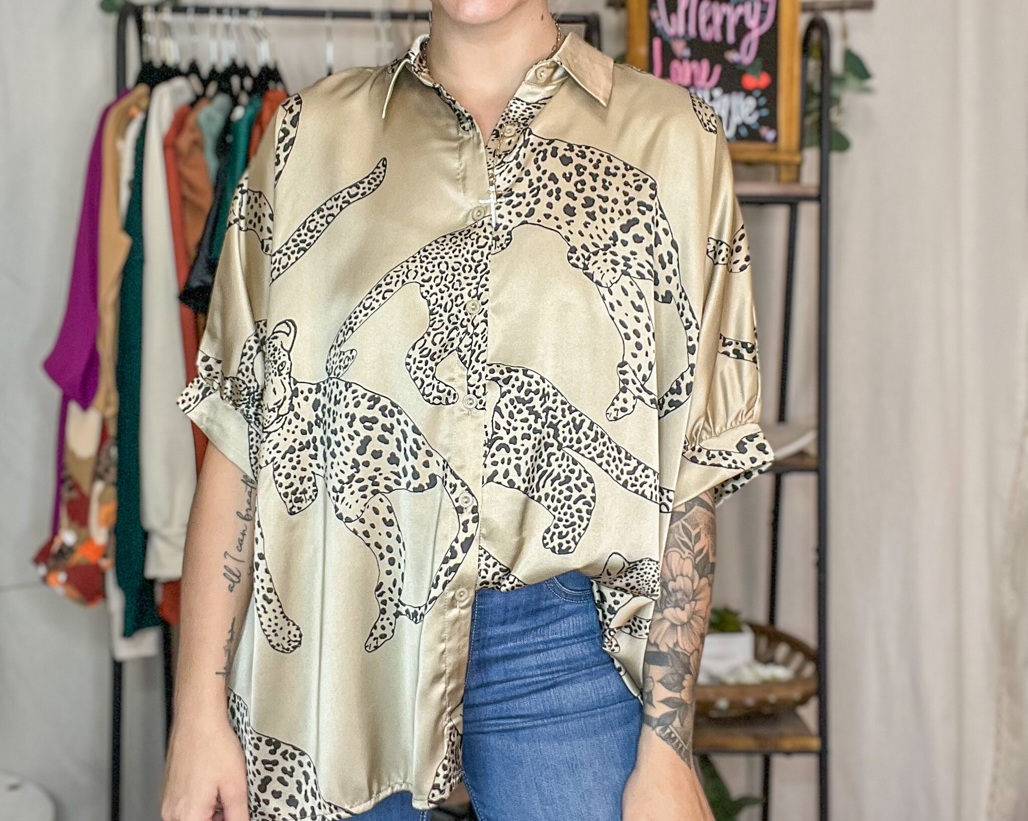 Brighten My Day Blouse The Cherry Lane Boutique