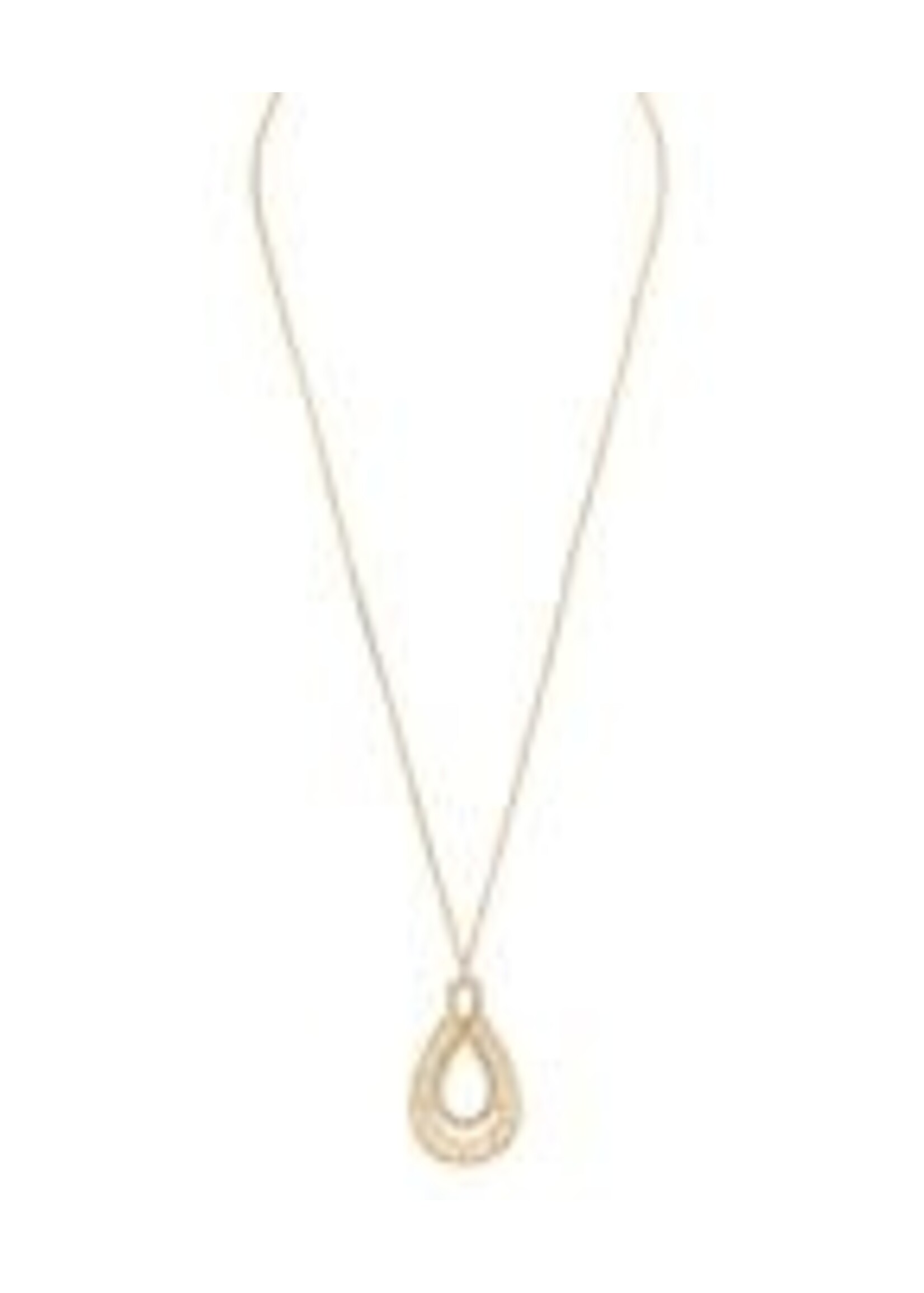 Glitter Infinity Pendant Necklace