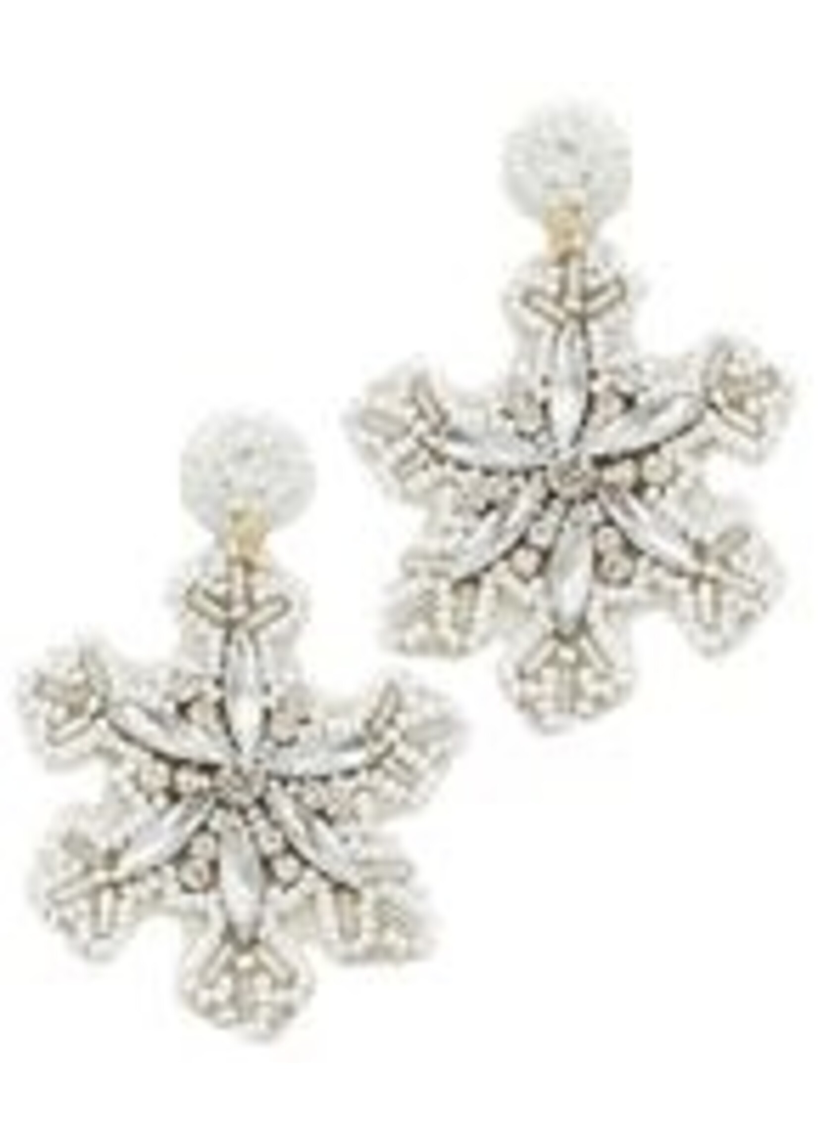 Snowflake Beaded EAR