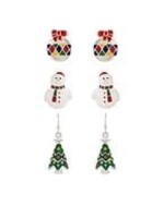 3 Earring Christmas Set