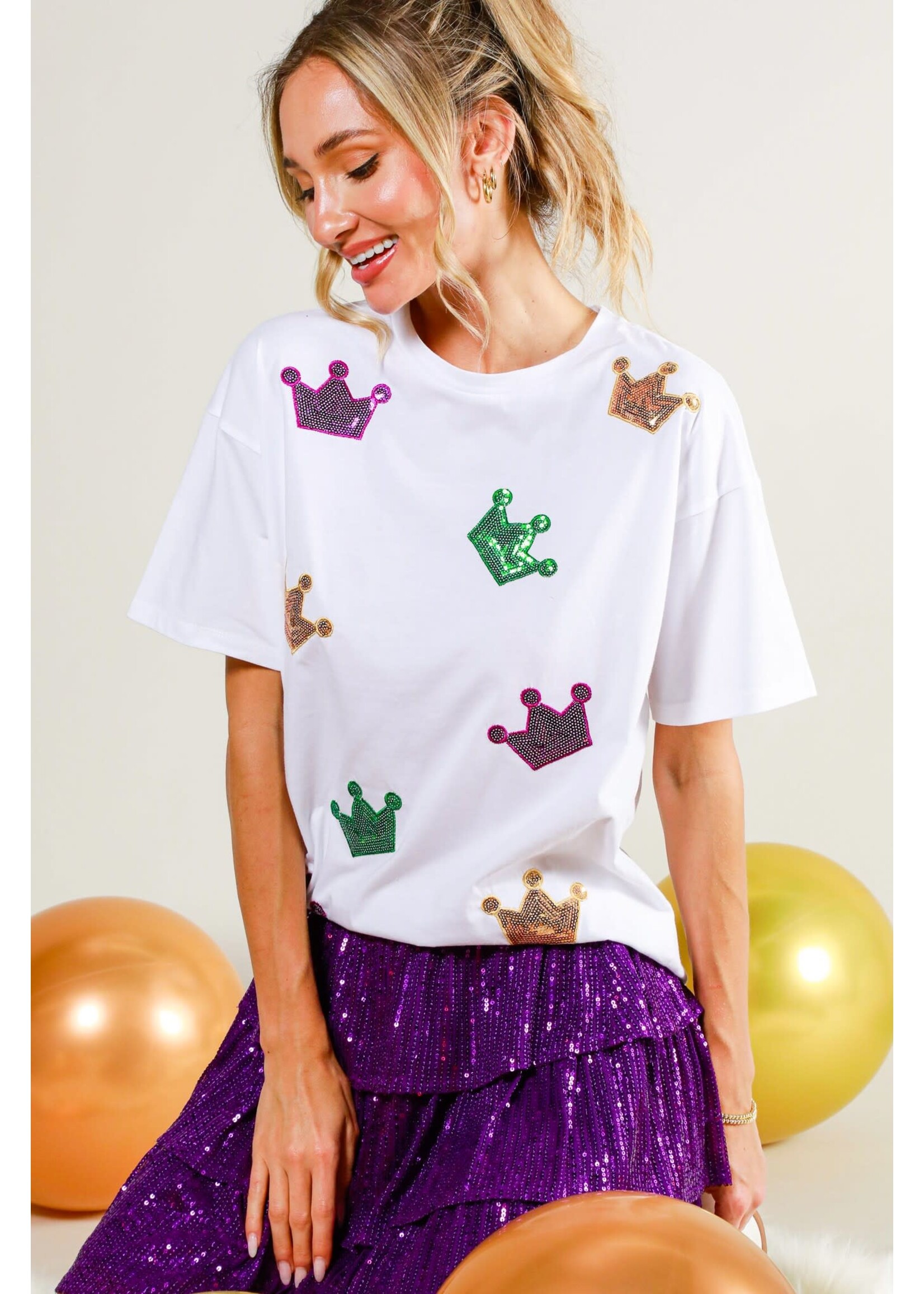 Burbon Babe Crown Top
