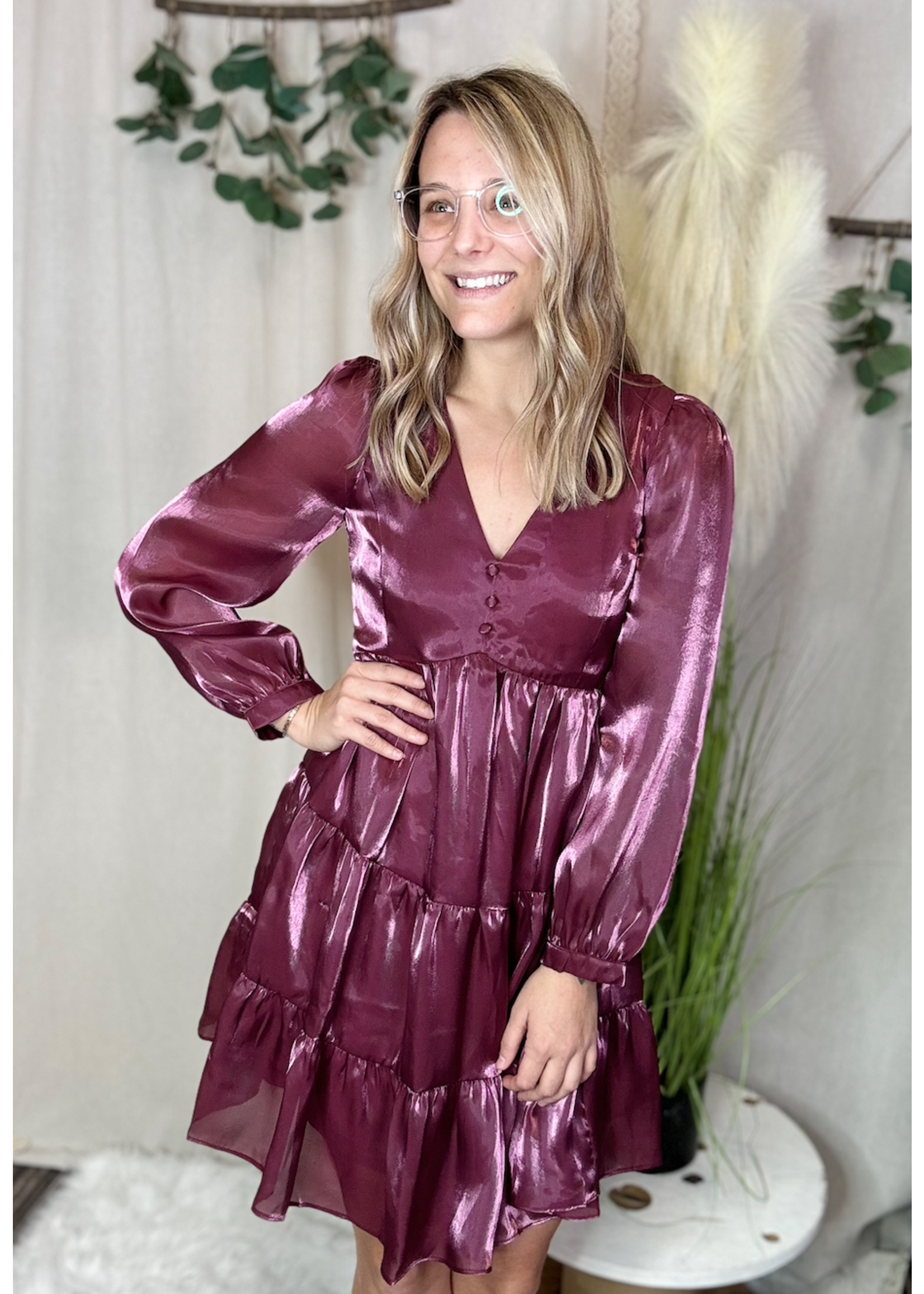Shining Bright Babydoll Dress