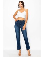ENCORE High Rise Classic Straight Leg Jeans