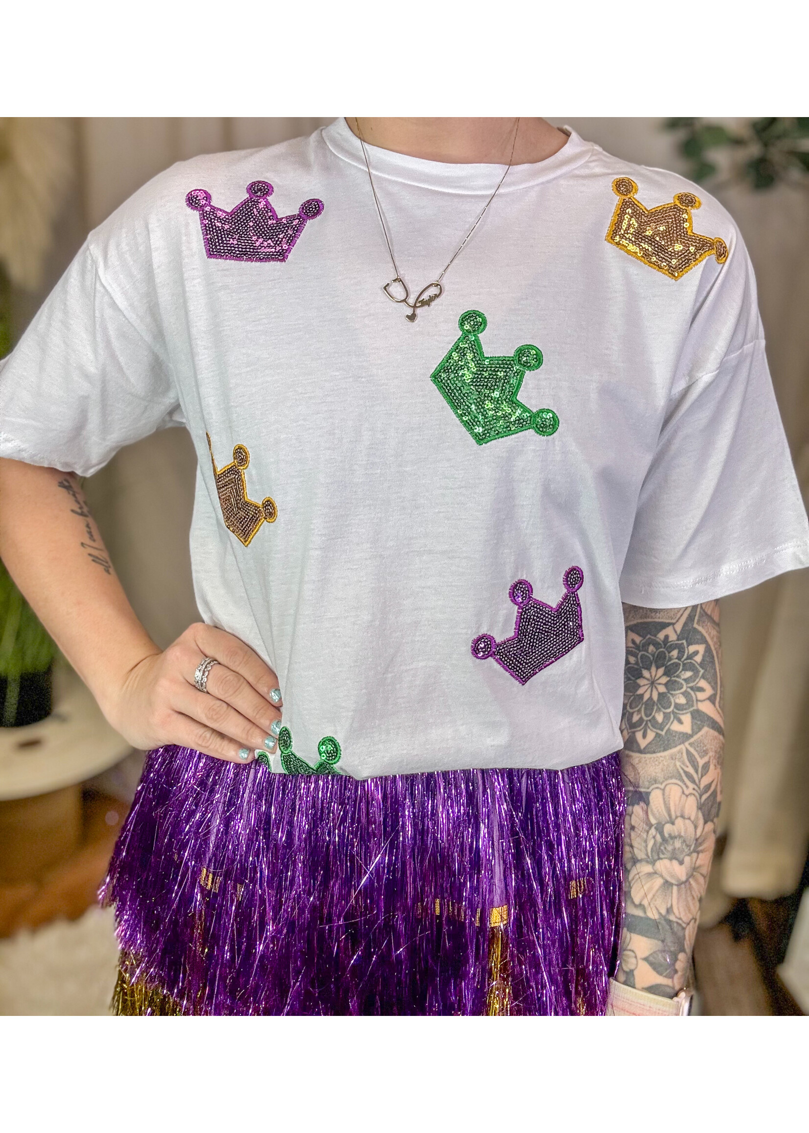 Burbon Babe Crown Top