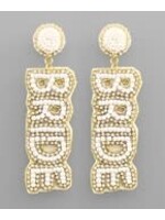 Beaded Bride EAR