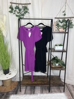 Bold and Beautiful Curvy Flounce Dress