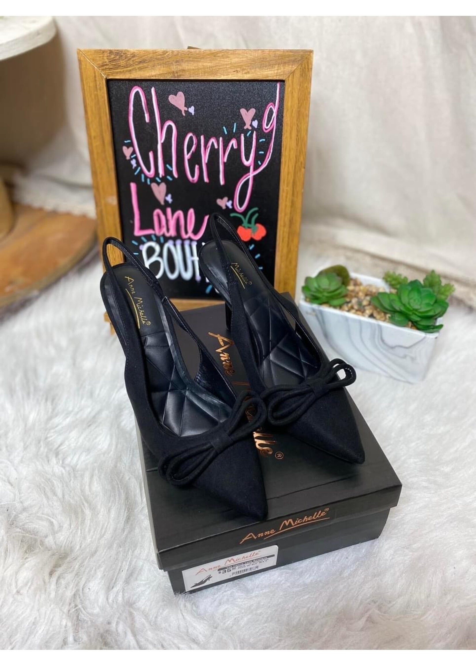 Ann Michelle Perfect In Pointed Pumps