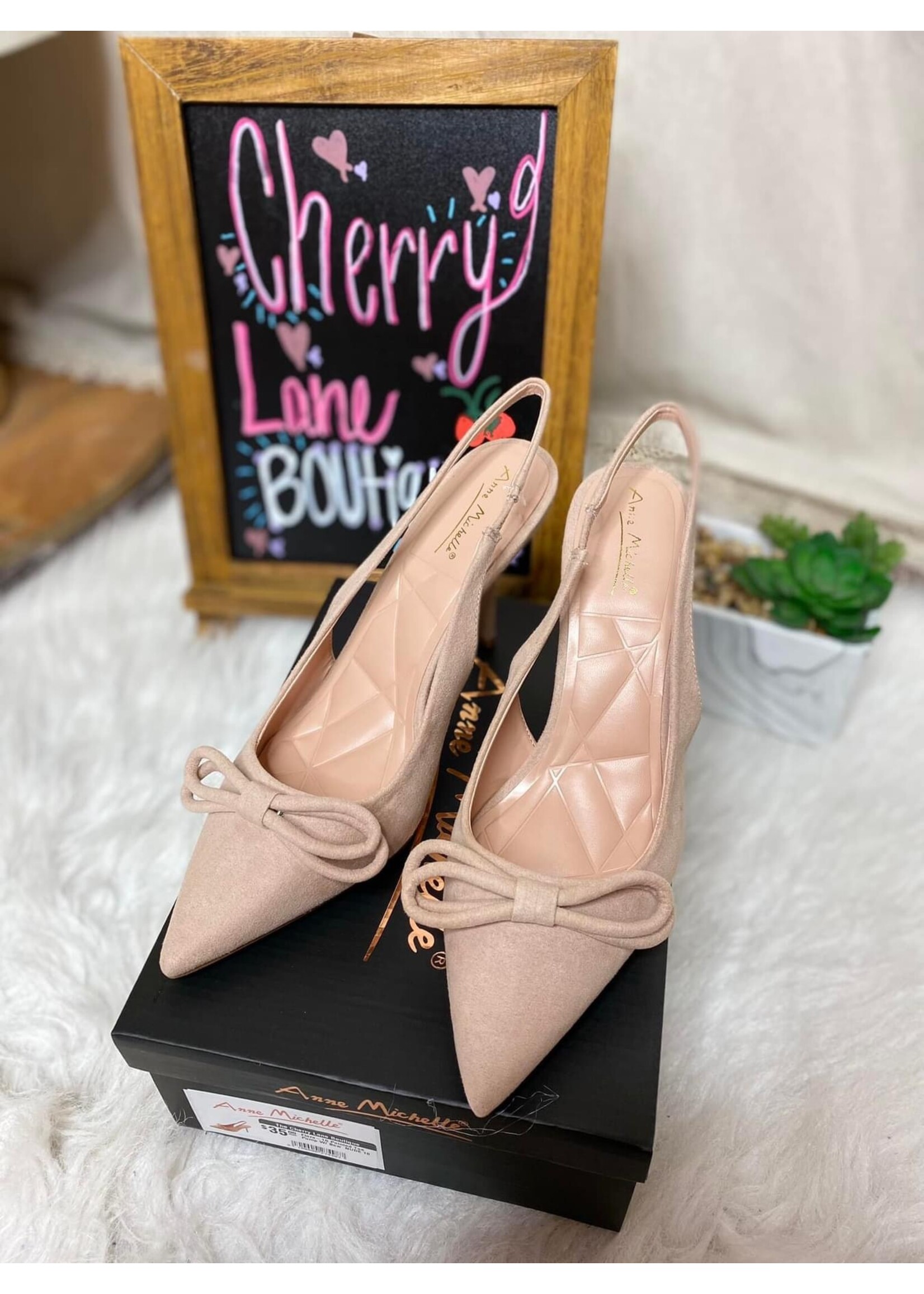 Ann Michelle Perfect In Pointed Pumps