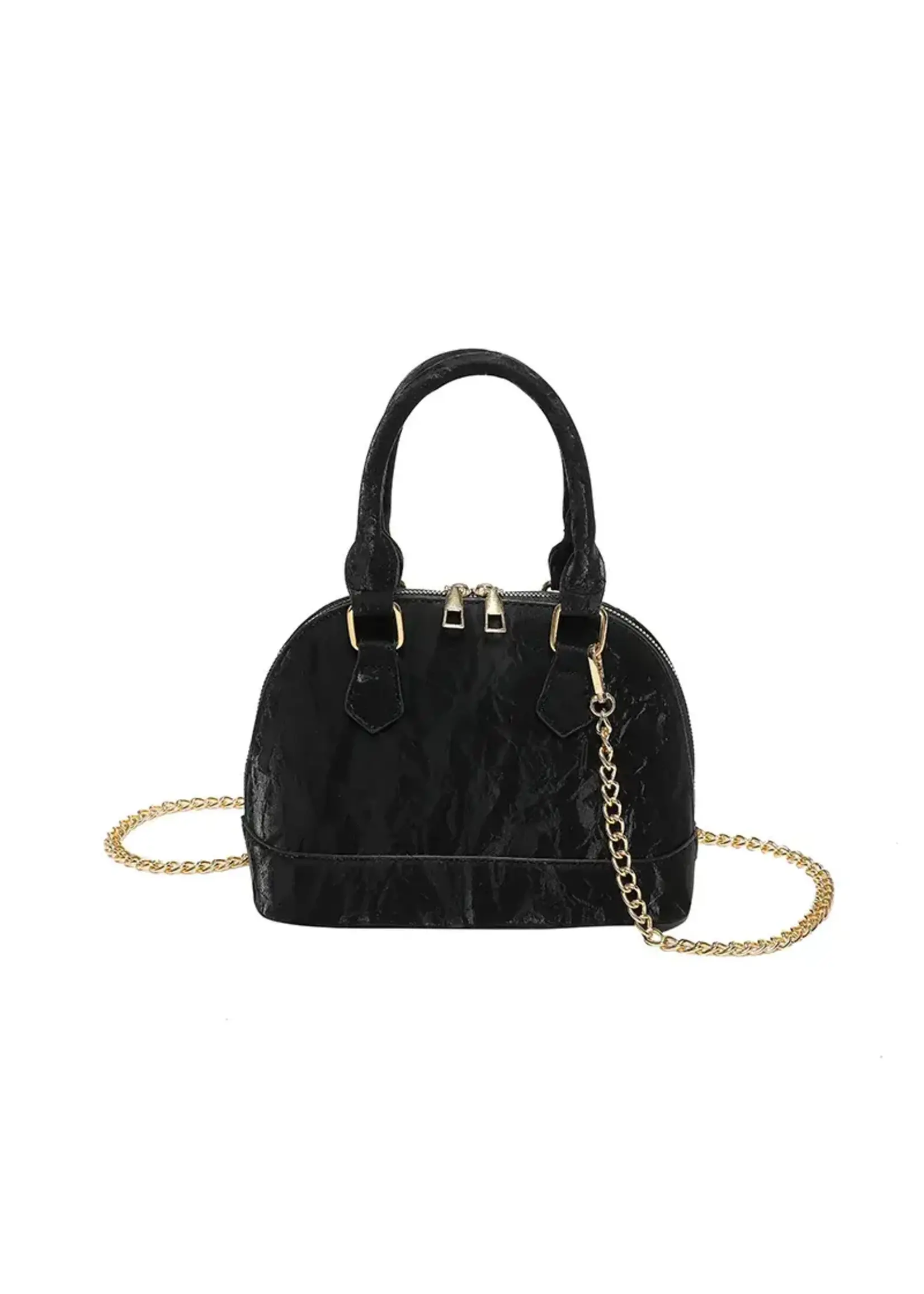 nihao Mini Vintage Style Chain Detail Purse