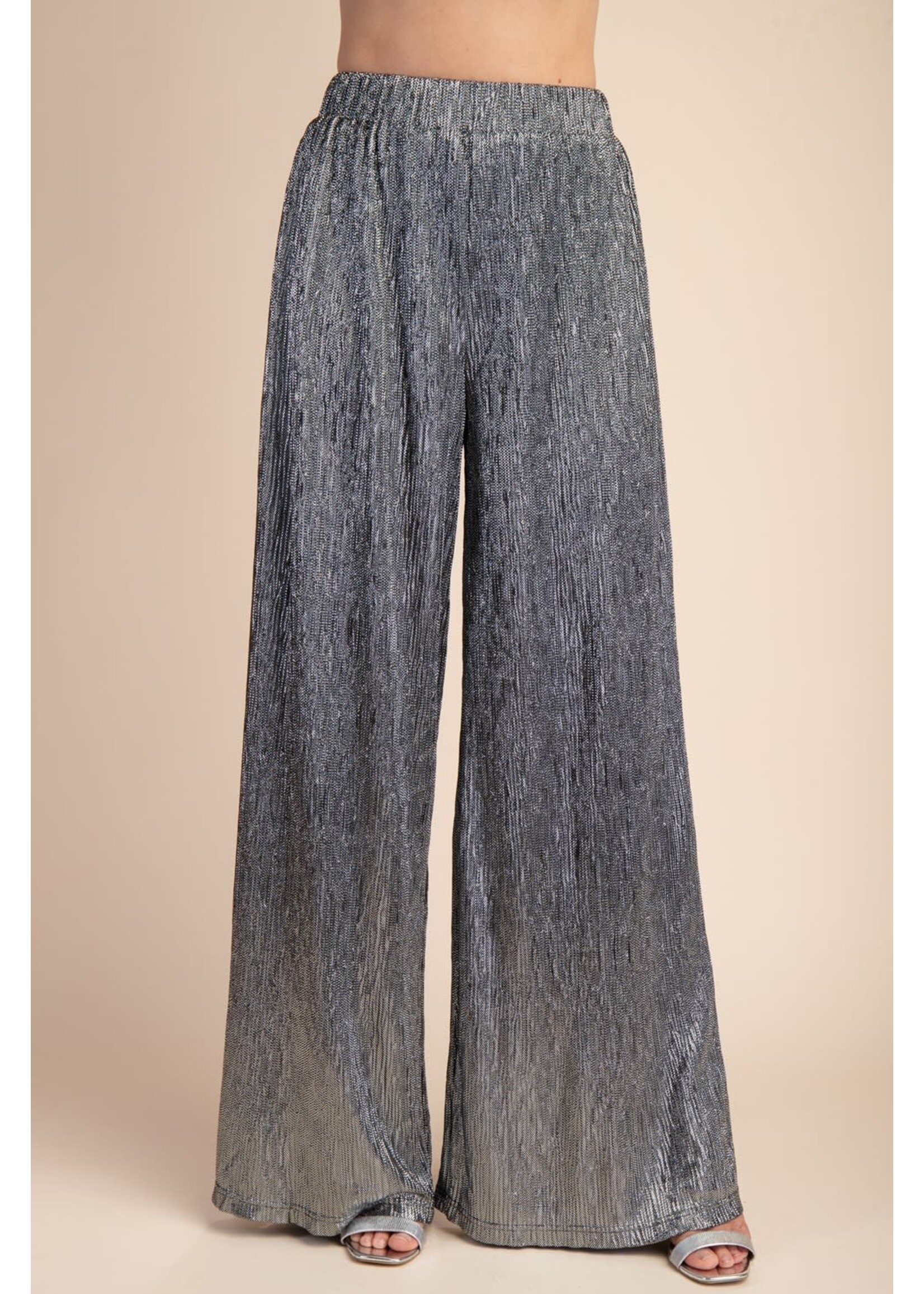 High waisted Lurex Pants