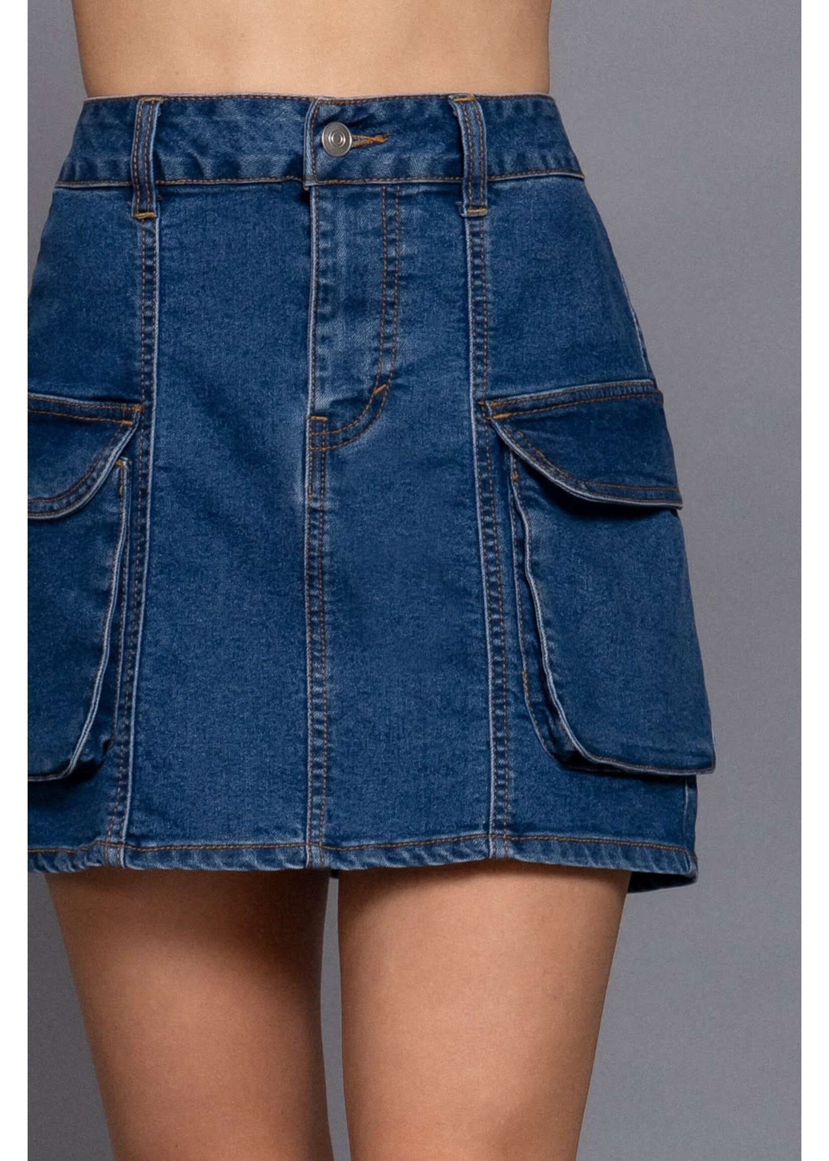 Active Basic Lover Girl Skirt