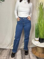 High Rise Classic  Wide Leg Jeans