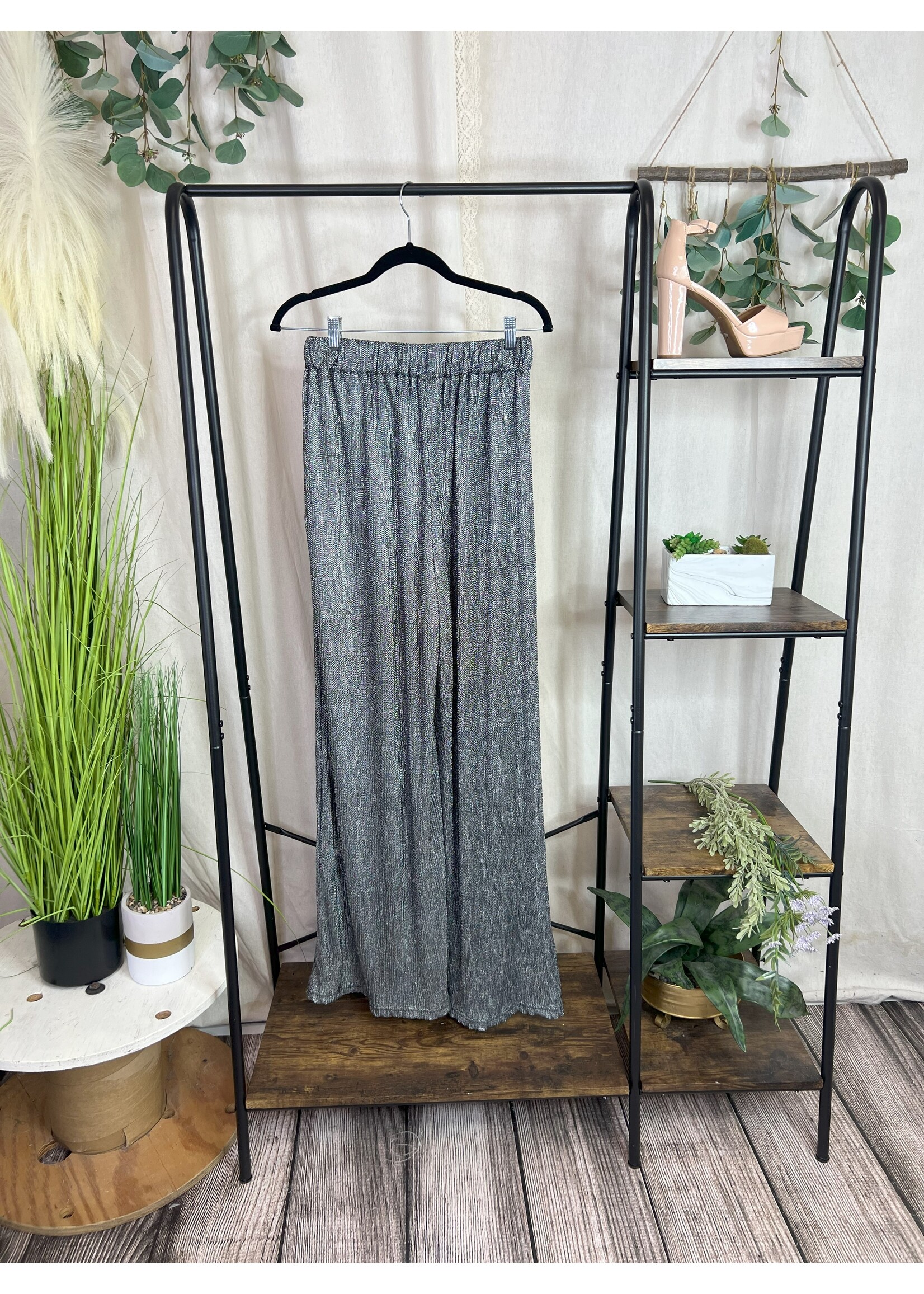 High waisted Lurex Pants