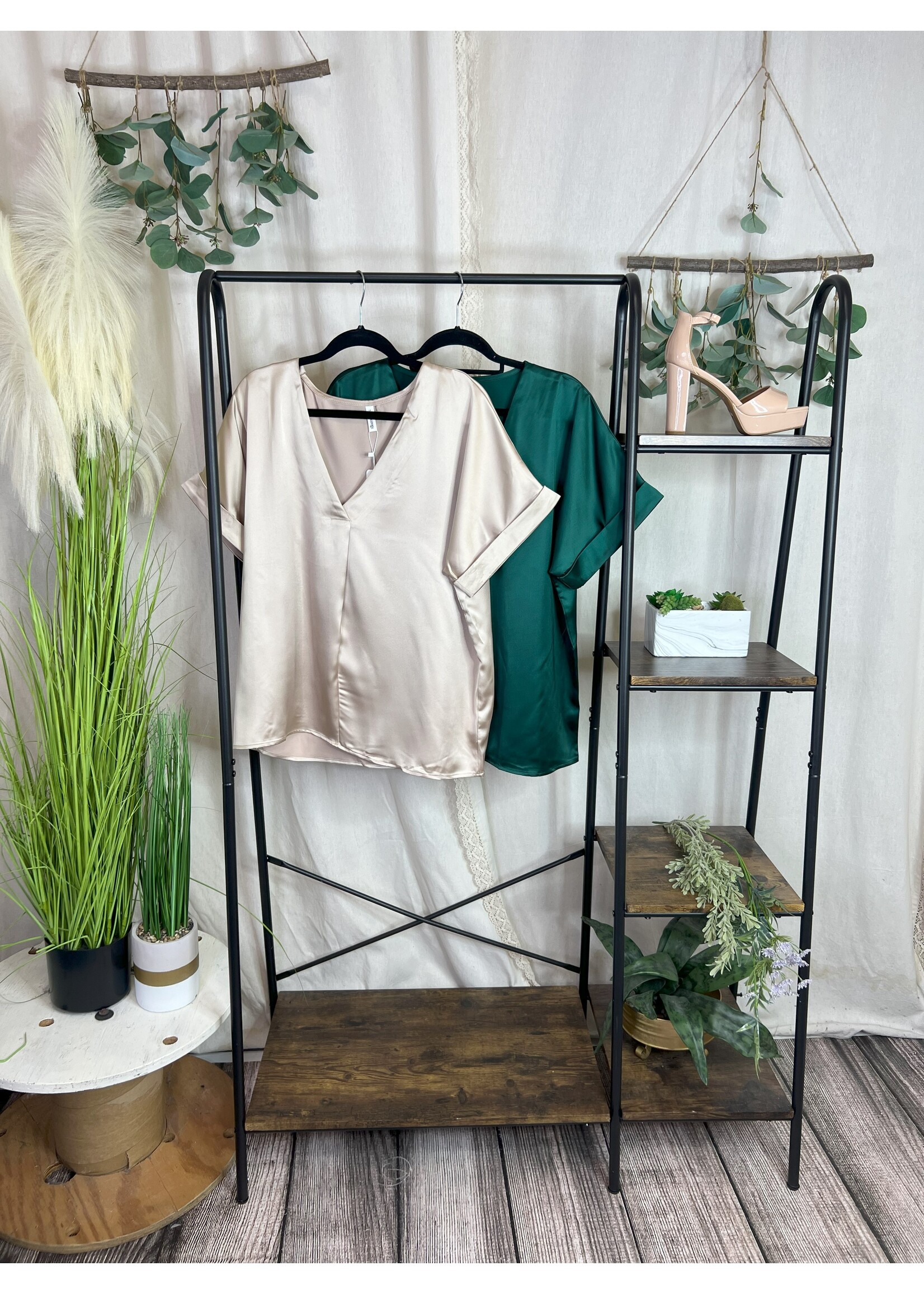 Curvy Convincing Charm Top