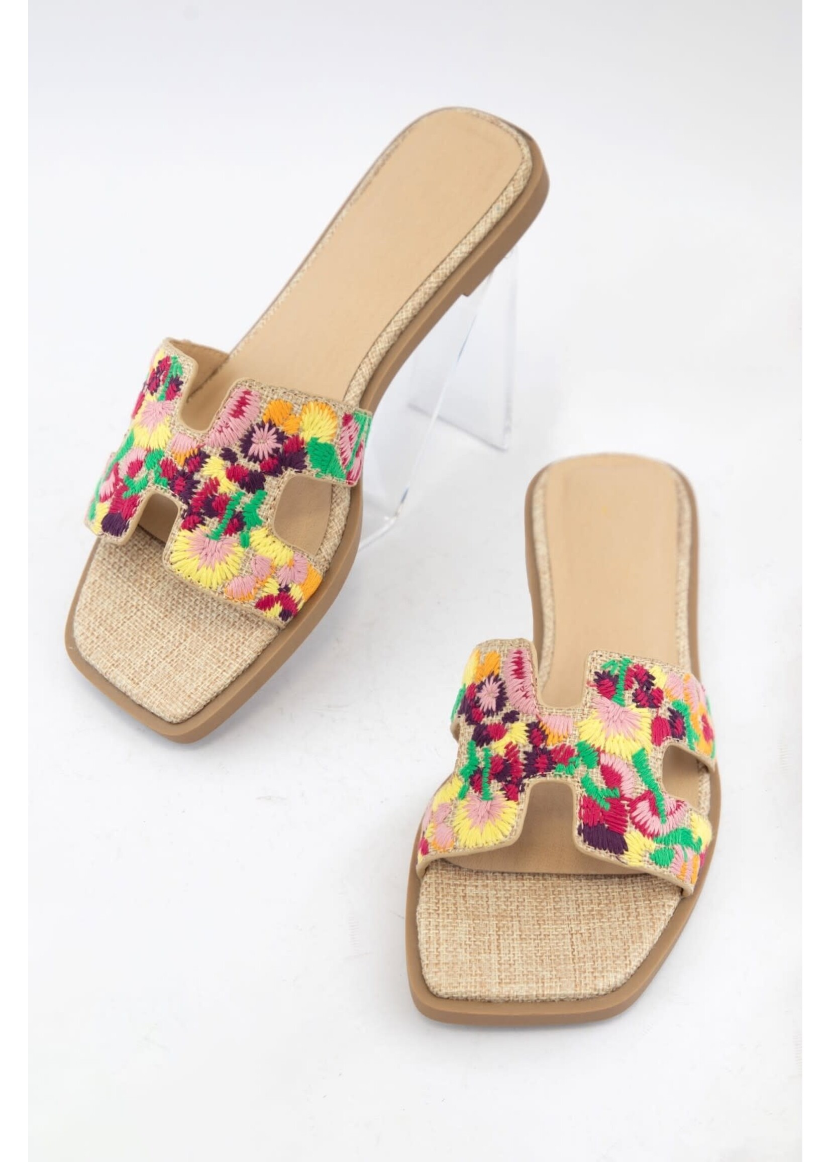 Gyminc-S Floral Sandal