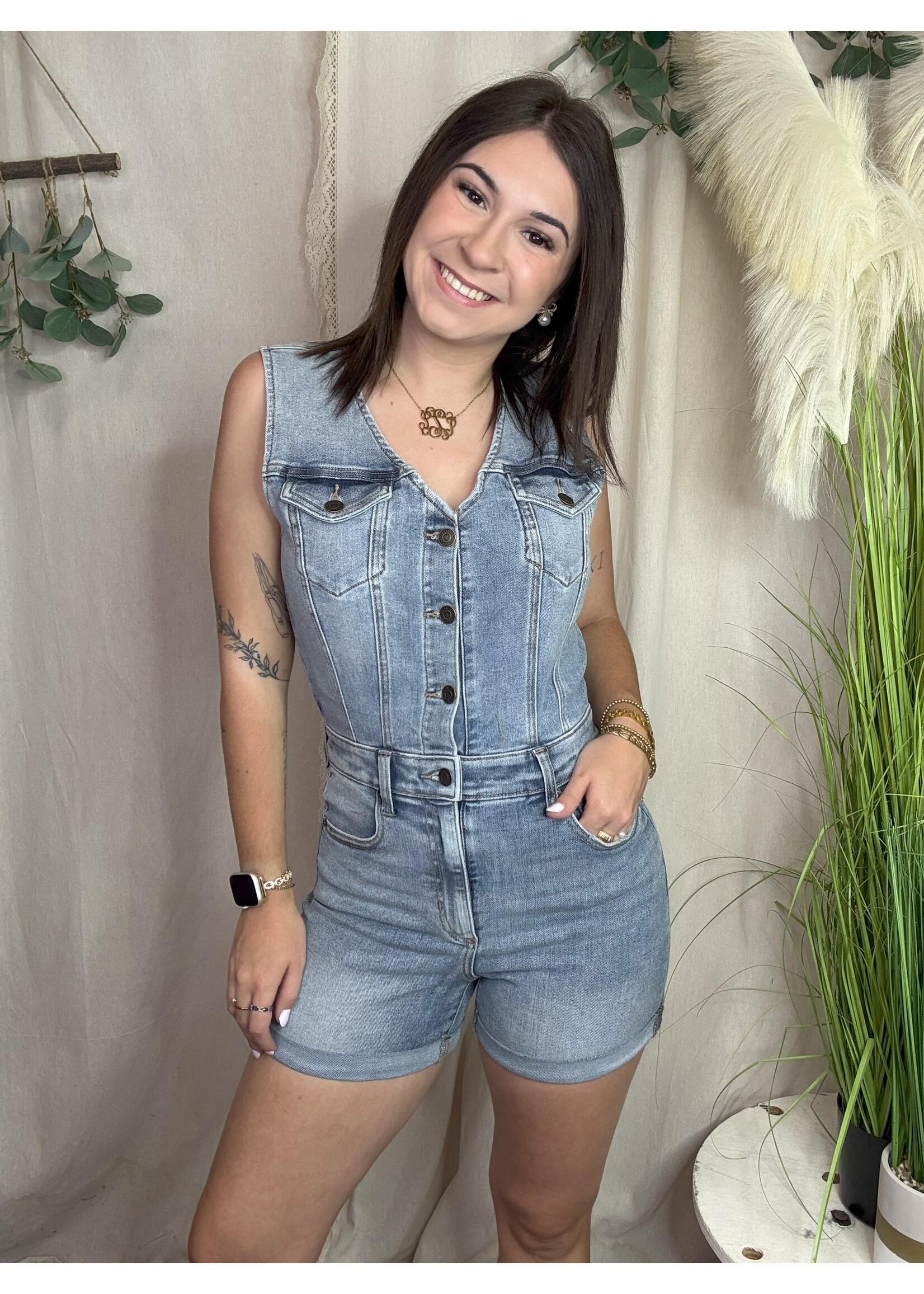 Rock The South Romper