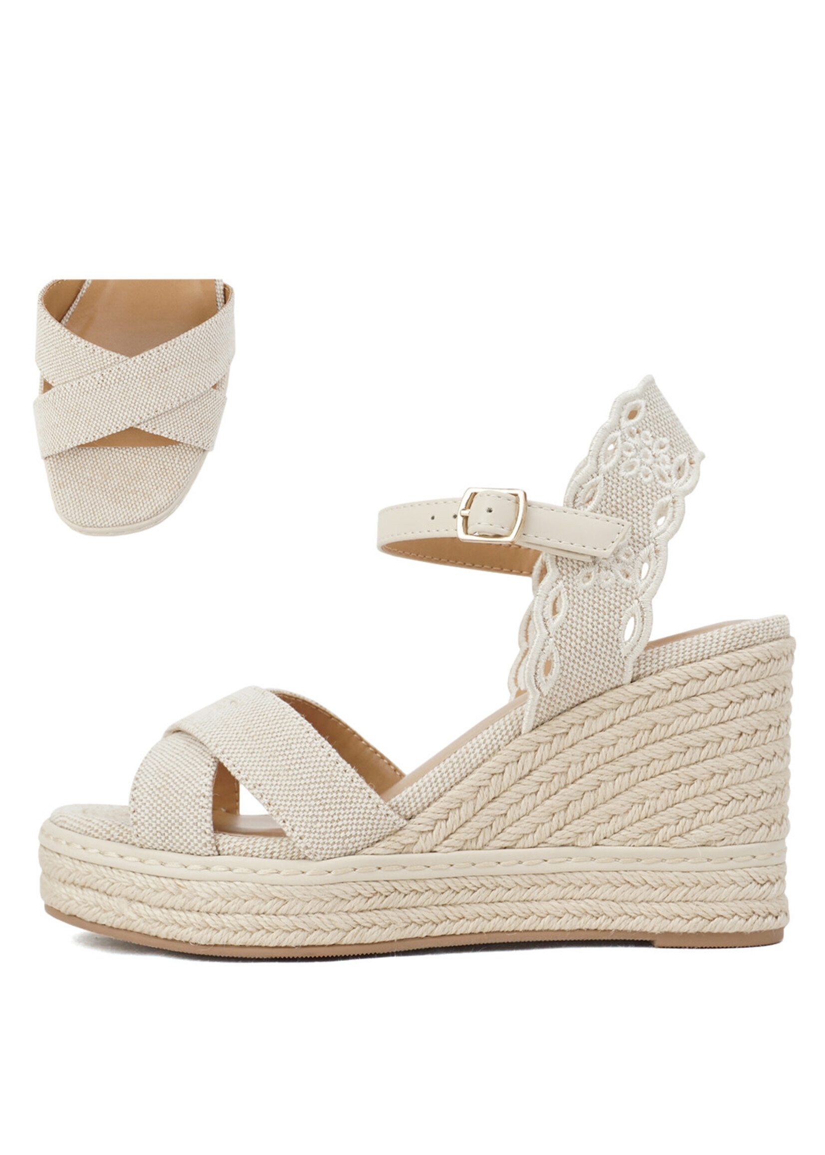 Likey Lace Wedge