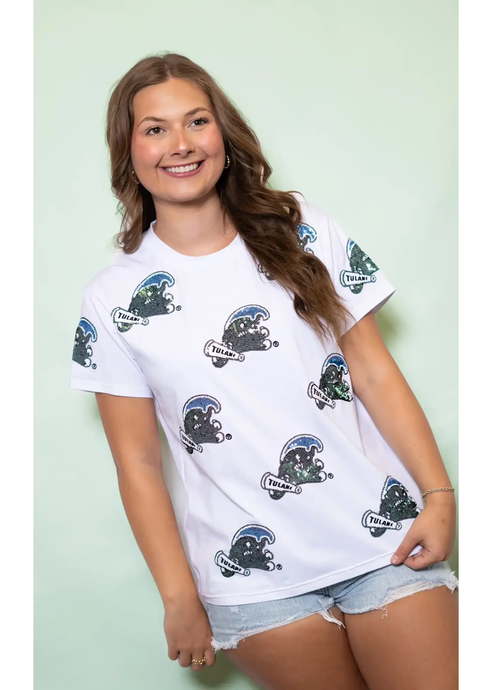 bomb designs Big Roll Wave Fan Top
