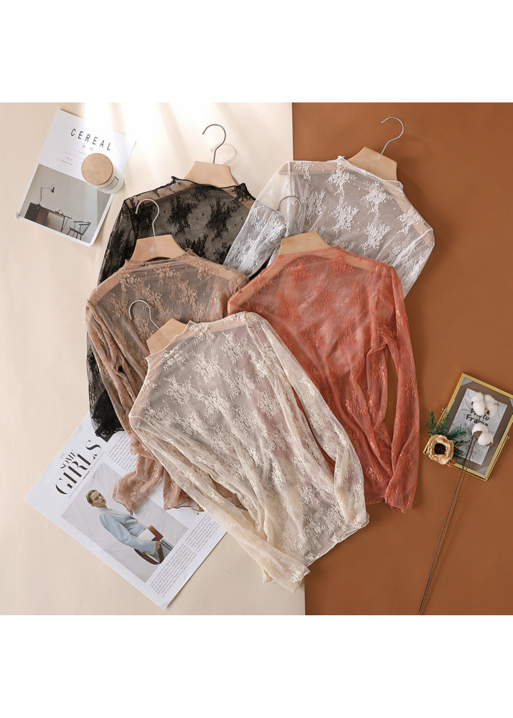 Hope & Sunshine Just a Subtle Touch Lace Top