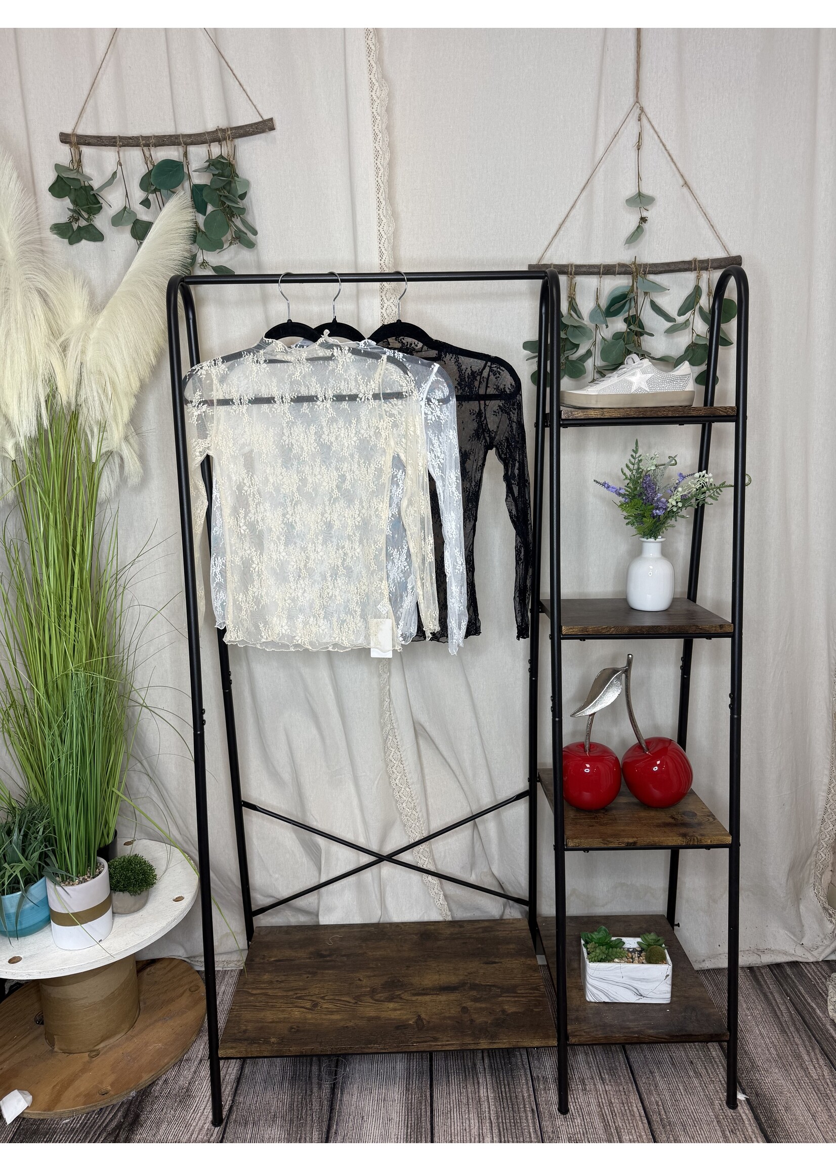 Hope & Sunshine Just a Subtle Touch Lace Top