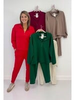 Scuba Half Zip Pullover & Jogger Set