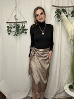 Wrap Me In Leopard Skirt