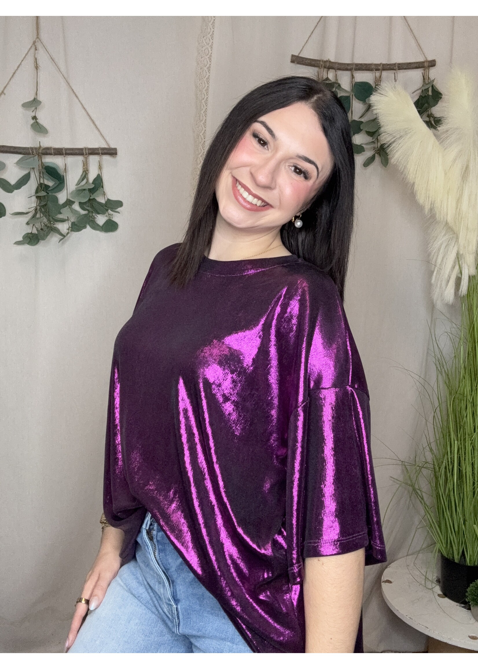 Crew Neck MG foil top