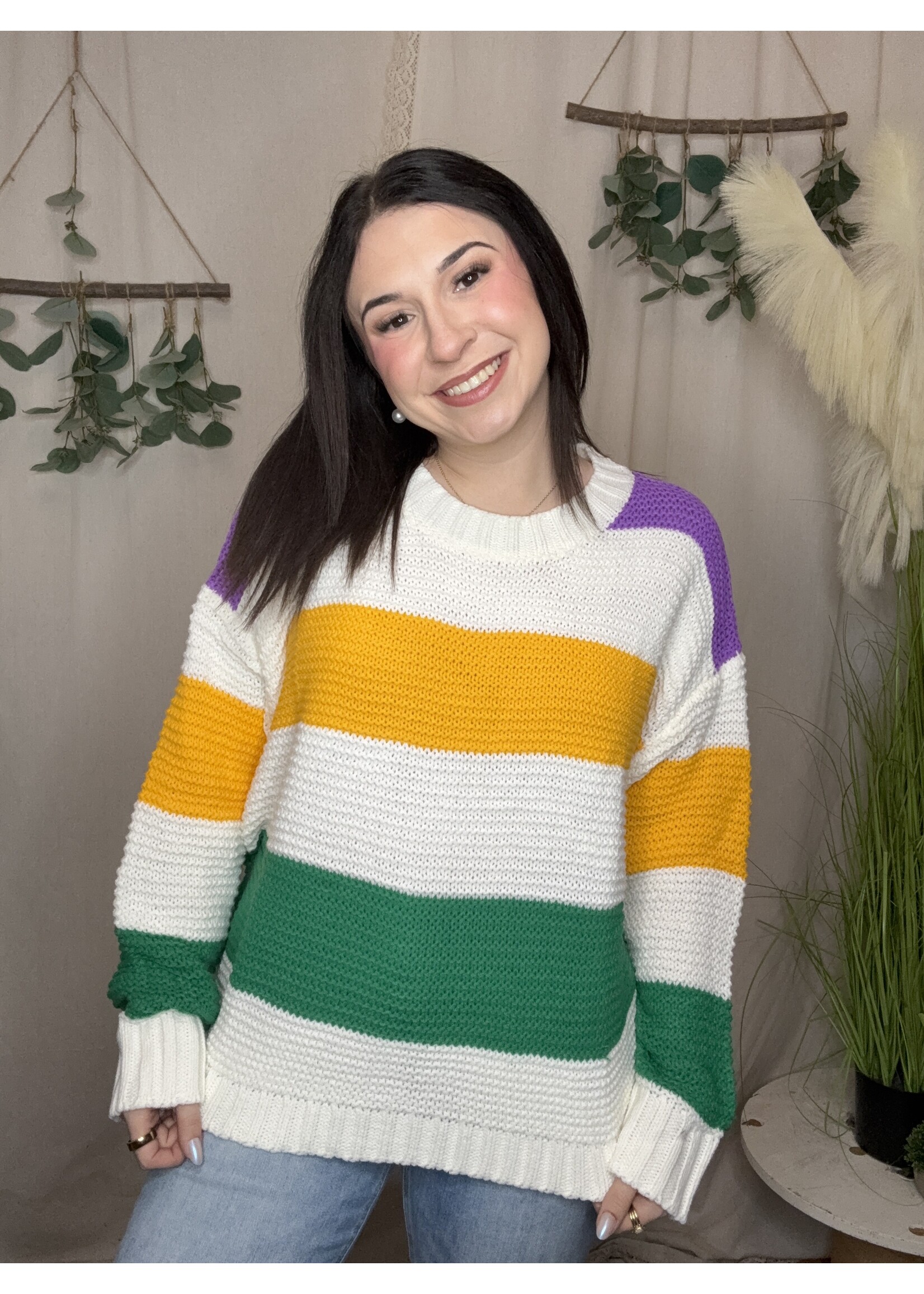 MG Colorful Stripe Relaxed Fit