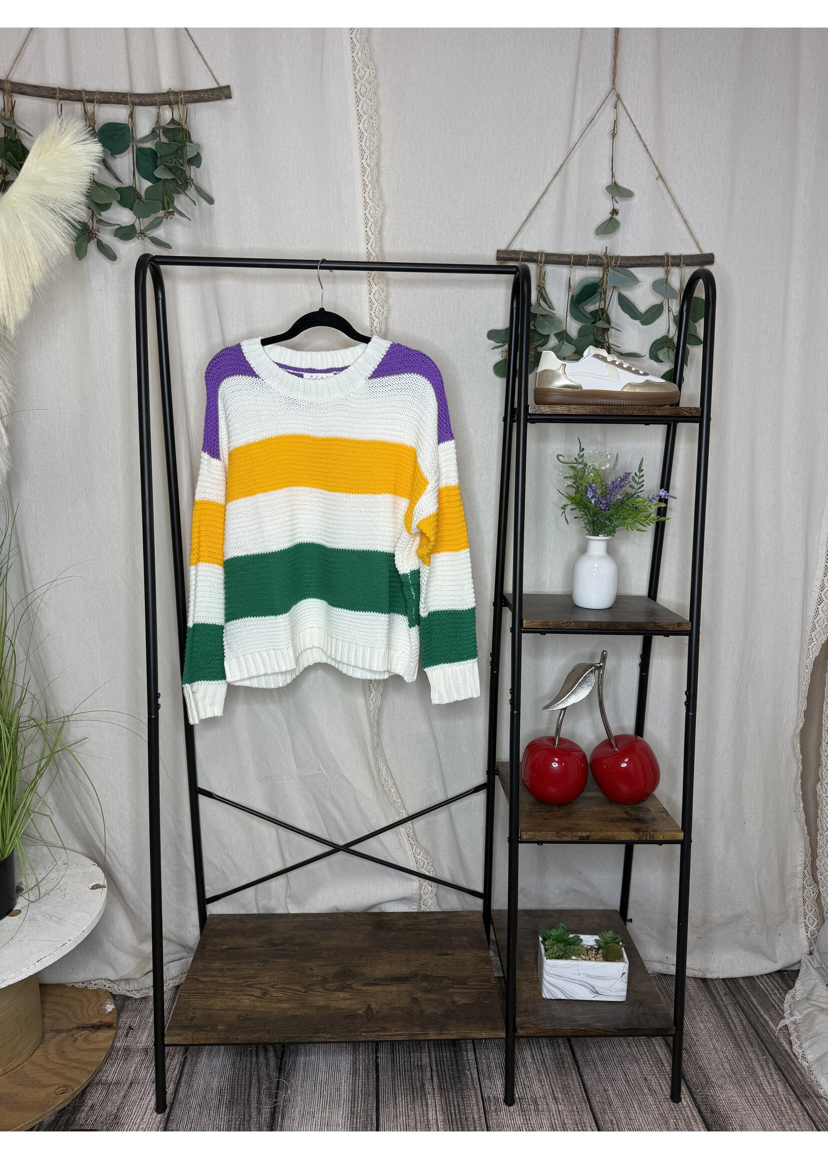 MG Colorful Stripe Relaxed Fit