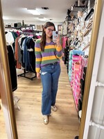 Sweet Generis MG Relax Fit Striped Sweater