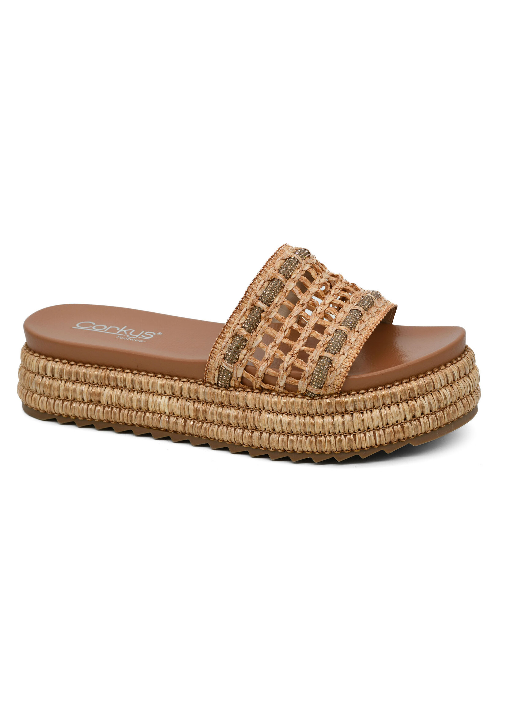 Corky's Hangover-Raffia Shoes