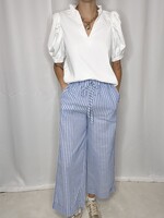 Hope & Sunshine Stripped Casual Pants Pockets